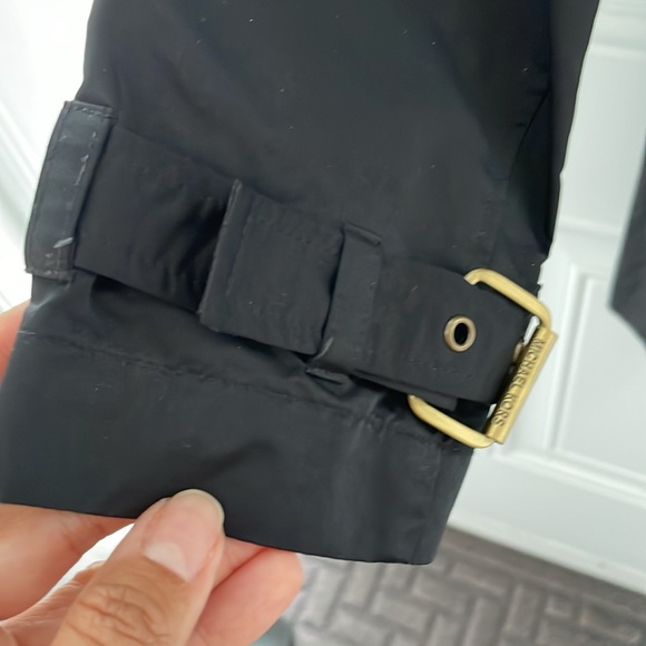 Michael Kors trench coat in black size S. - Picture 4 of 5